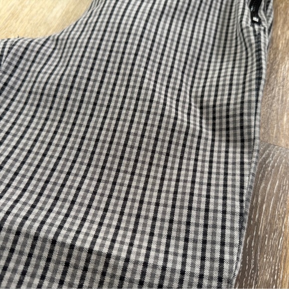 Everlane Kick Crop Work Pant Gray Plaid Sz 6 EUC - Picture 7 of 9